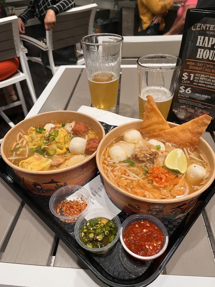 Egg Noodle and Wonton