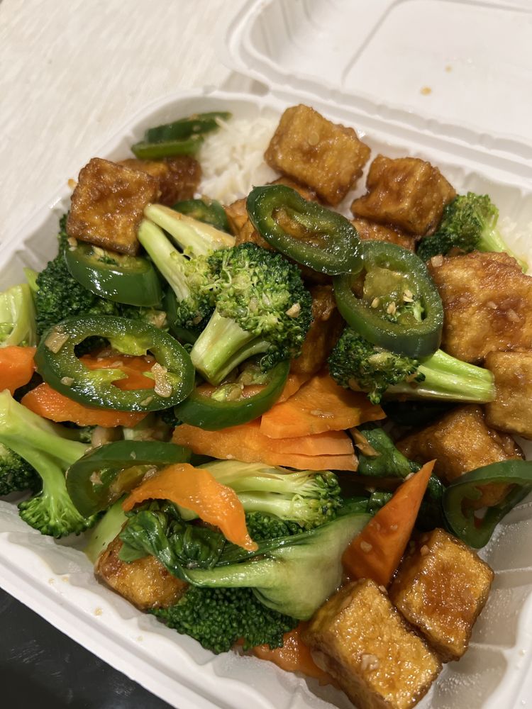 Spicy Garlic Tofu