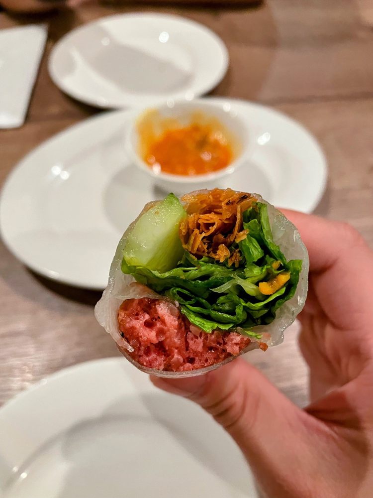 Pork Paste Rolls / Gỏi Cuốn Nem Nướng