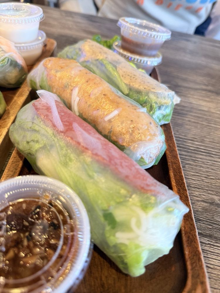 Sugar Cane Shrimp Rolls