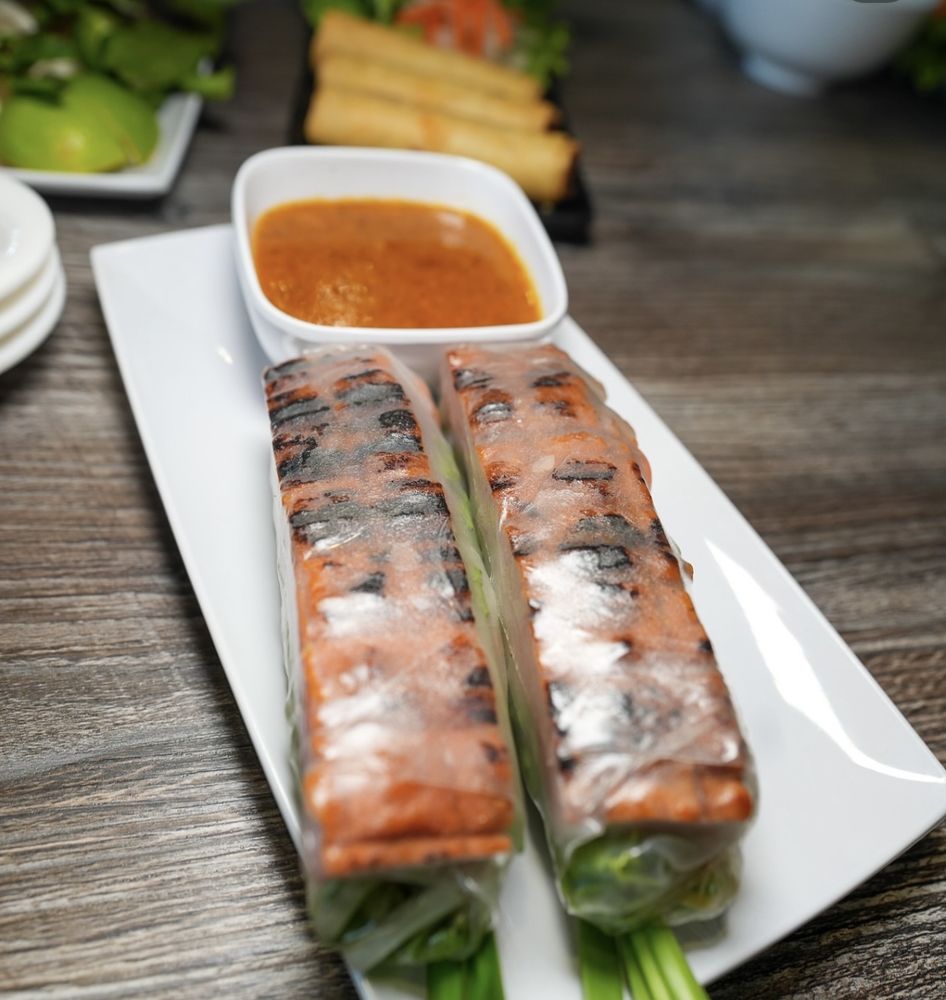 Grilled Pork Sausage Roll