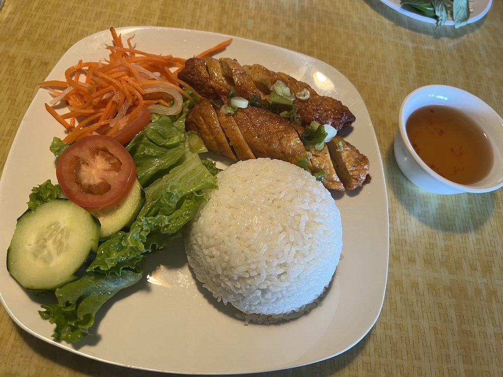 Char Broiled Pork Rice Plate