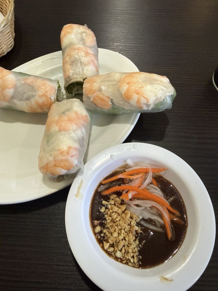 Shrimp and Pork Spring Rolls