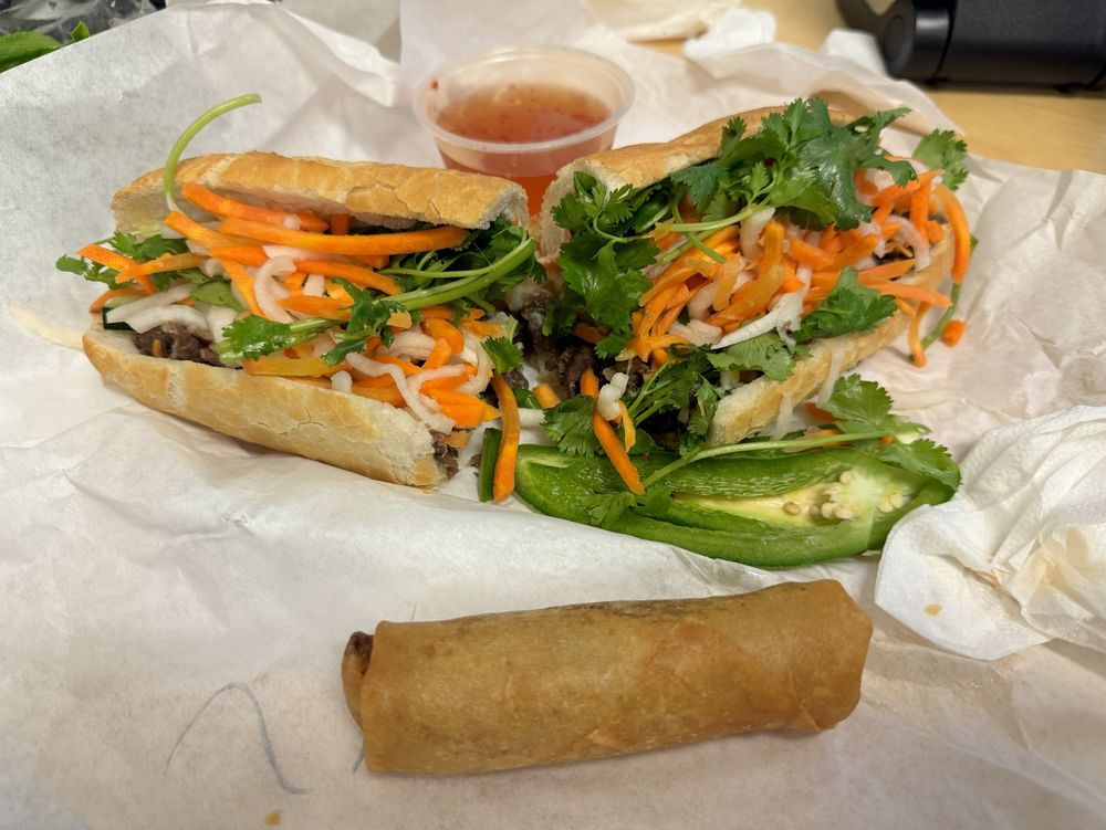 Grilled Beef Banh Mi