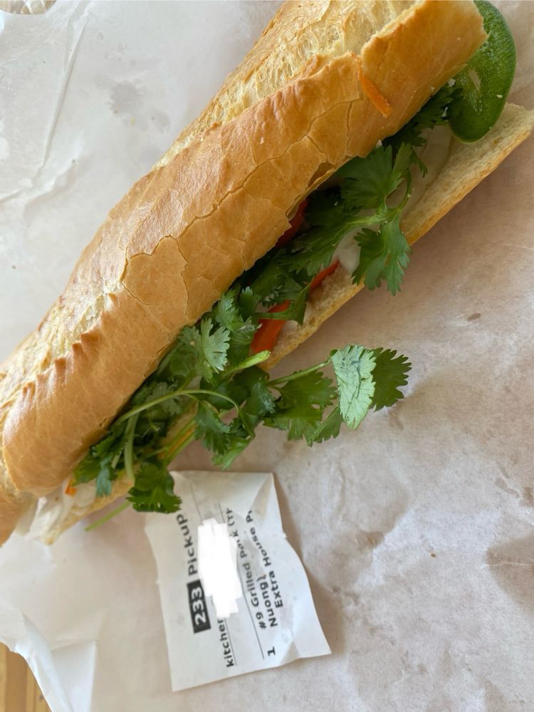 Grilled Pork Banh Mi