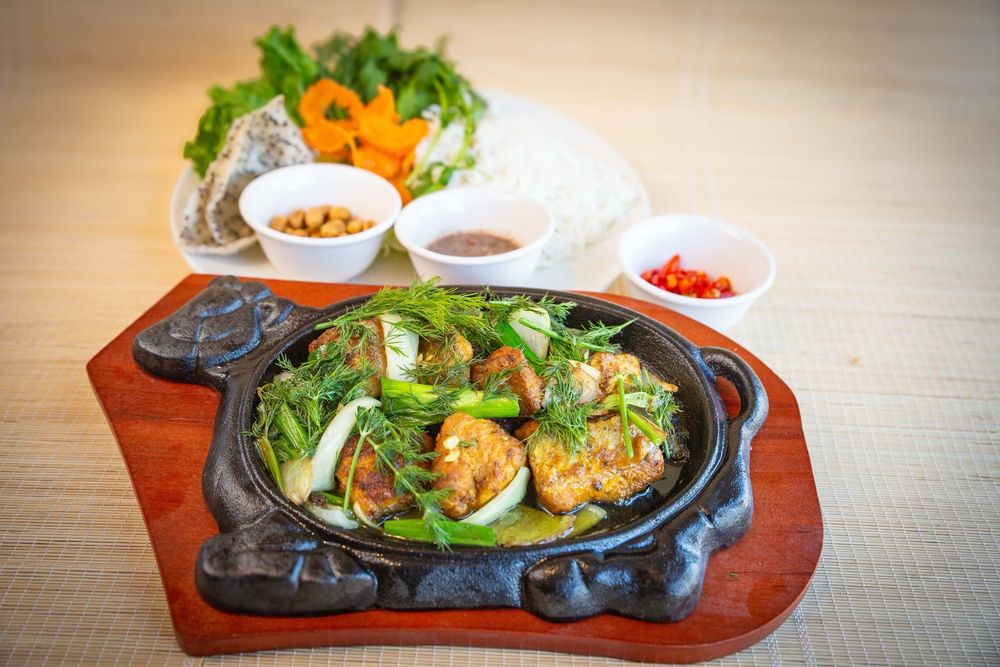 Thang Long-style Vermicelli with Fish Patties