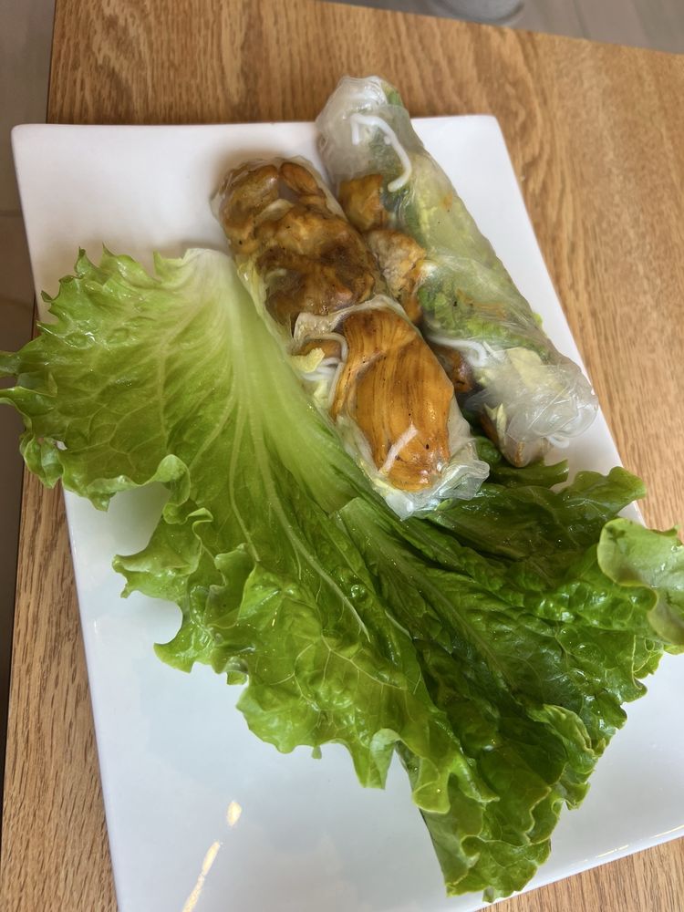 BBQ Chicken Spring Rolls