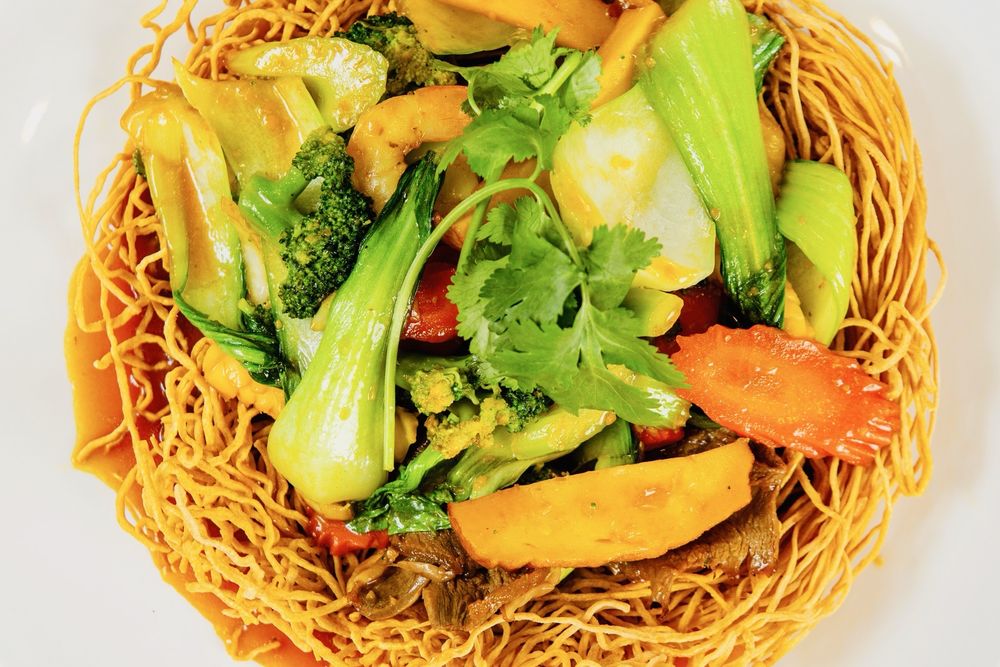 Combination Fried Egg Noodle