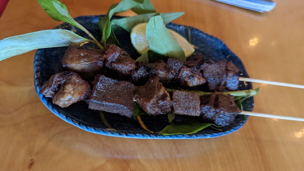 2 Beef Tongue Skewers