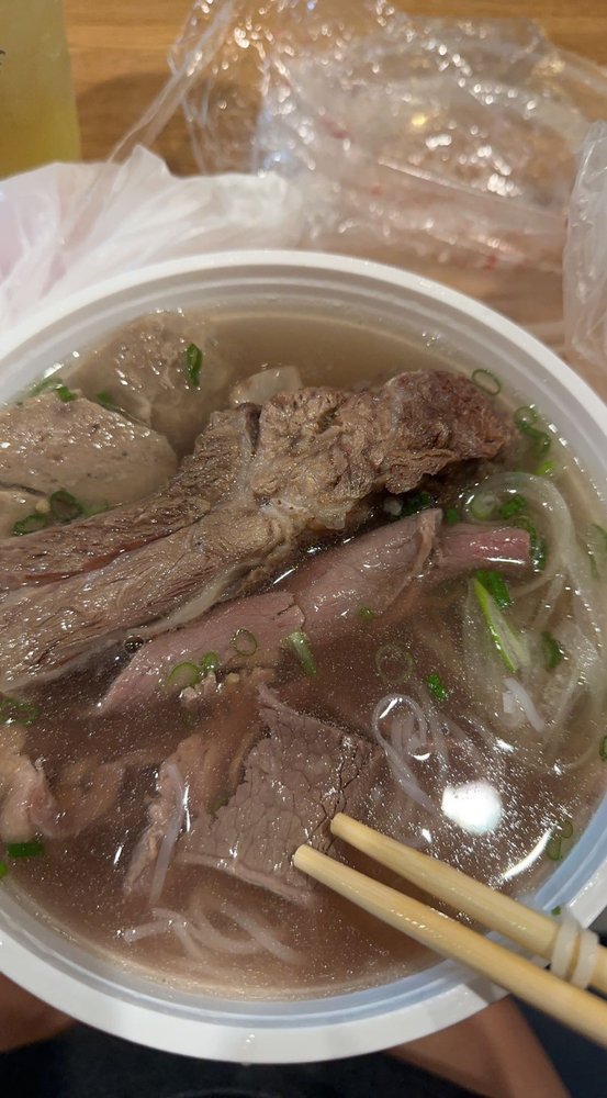 Blue + White Pho Bowls