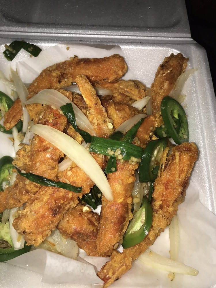 Salted Garlic Shrimp