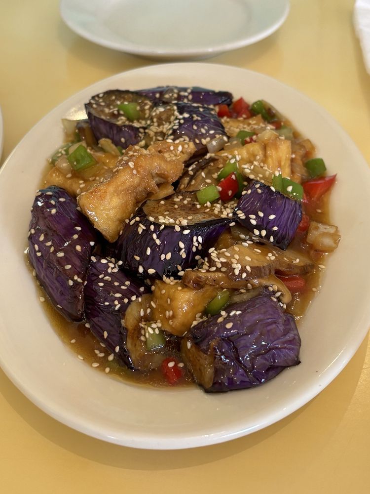 Sesame Eggplant Tofu / Đậu Hủ Xào Cà Tím