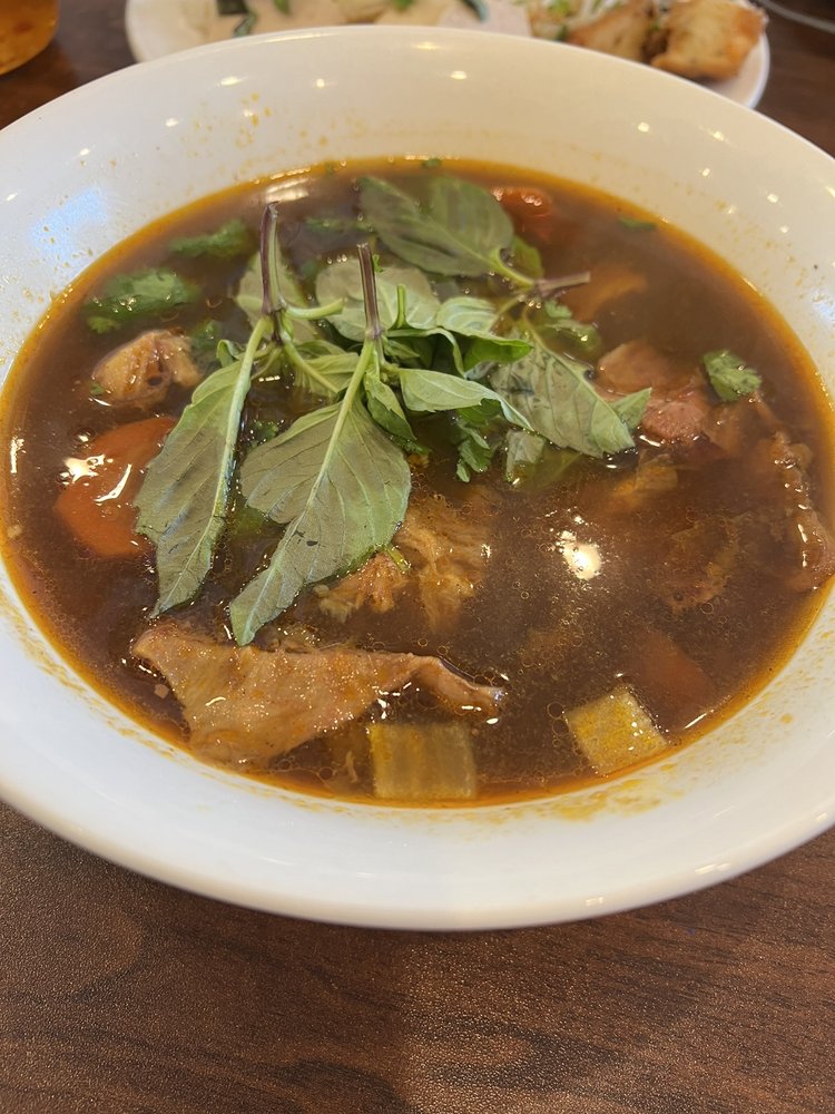 Beef Stew Rice Noodle Soup