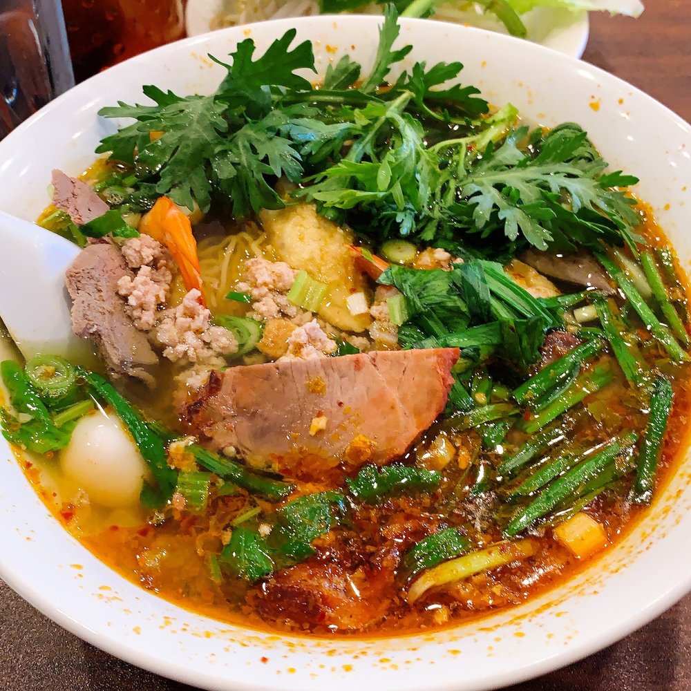 Spicy Egg Noodle Soup