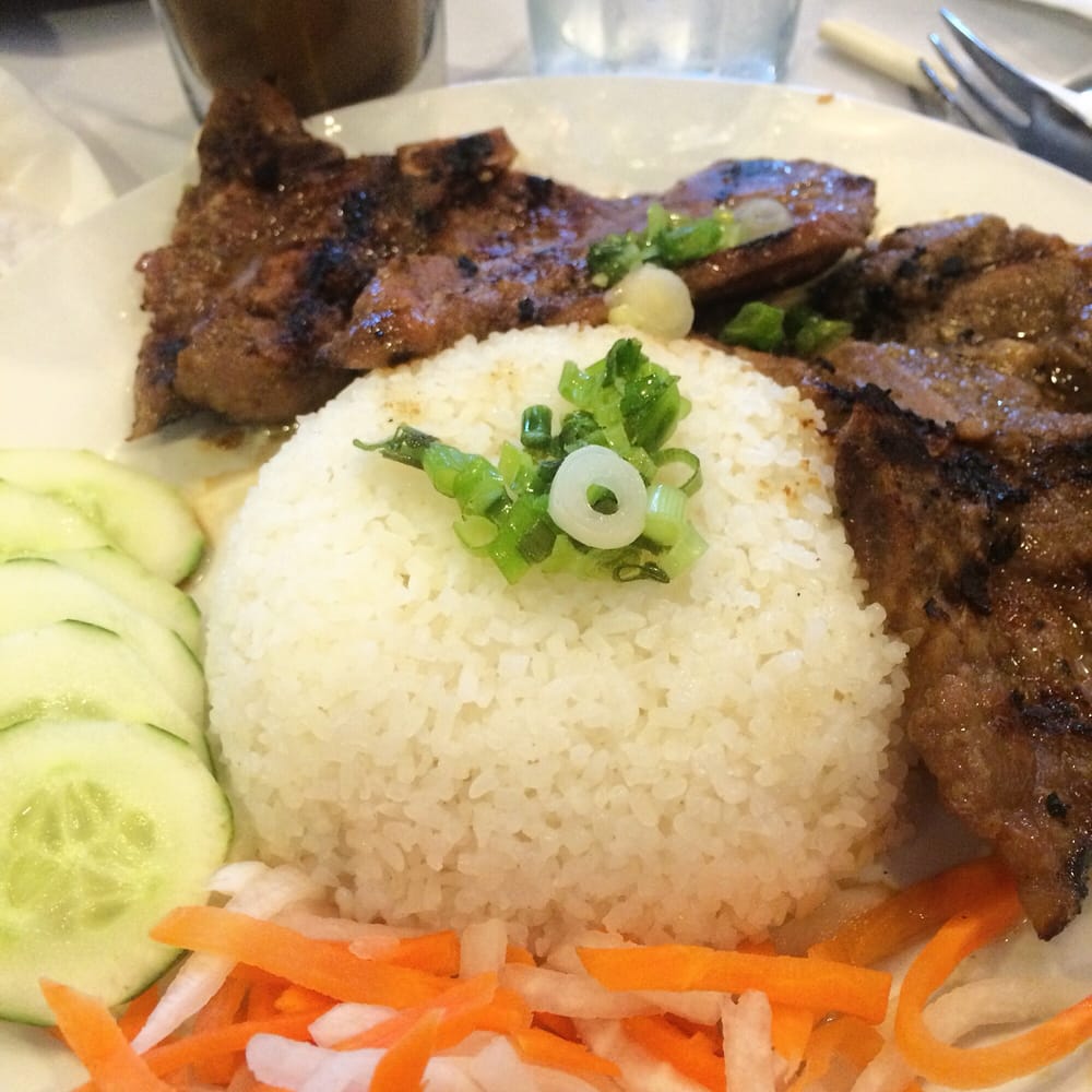 Grilled Pork on Vermicelli