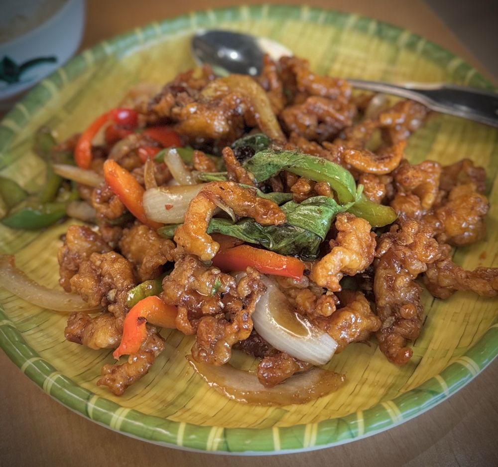 Crispy Basil Chicken