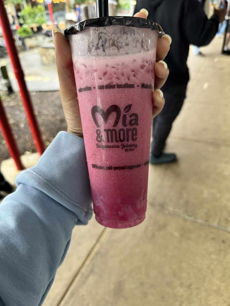 Dragonfruit Strawberry Sugar Cane Juice