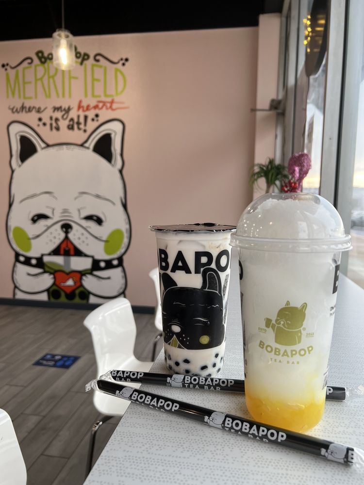Banana Milk Tea W/ Boba