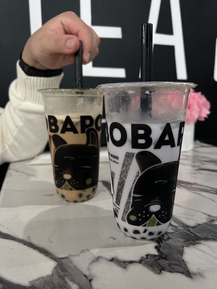 Brown Sugar Milk + Coffee Jelly & Boba and Coffee Foam