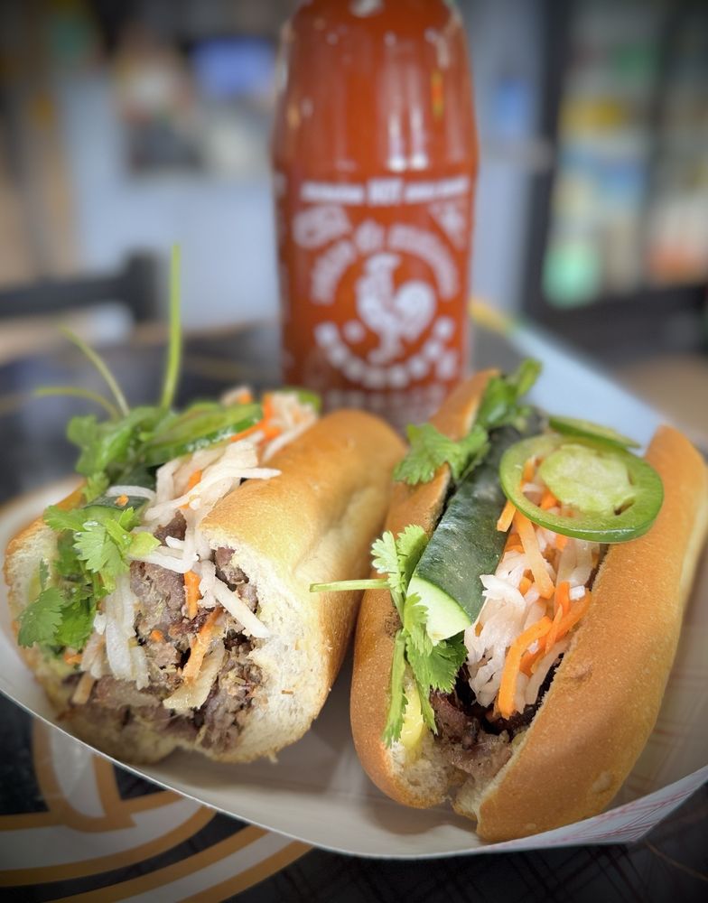 Grilled BBQ Pork Banh-mi