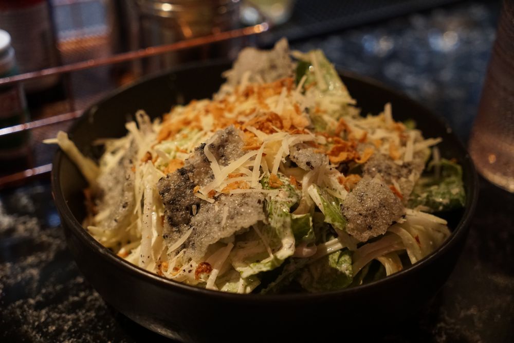 Green Papaya Caesar Salad
