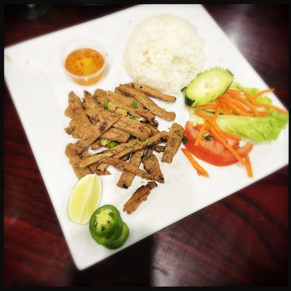 Grilled Pork Rice Plate