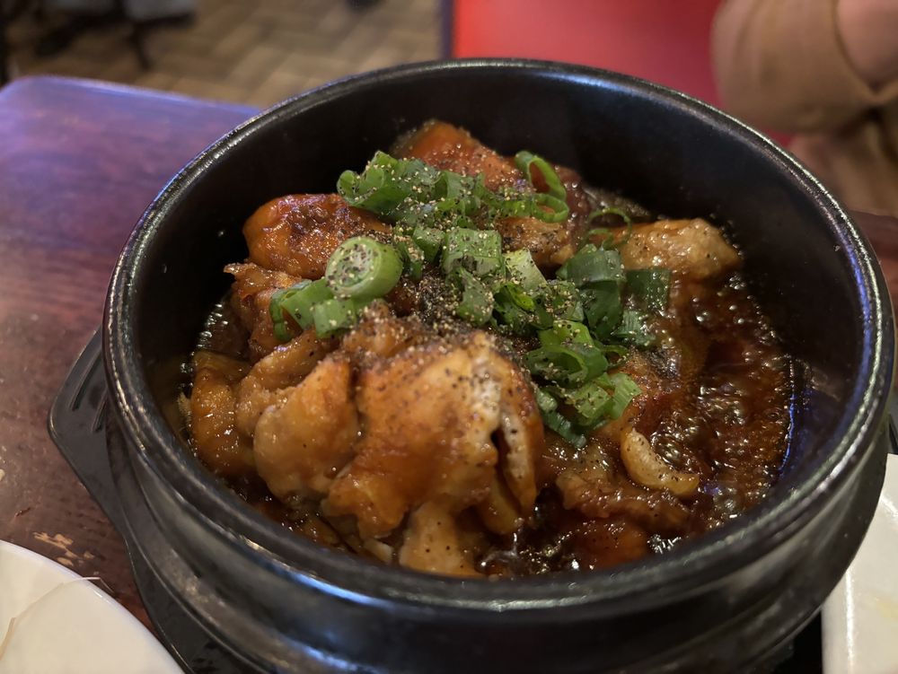 Carmelized Fish in Hot Pot