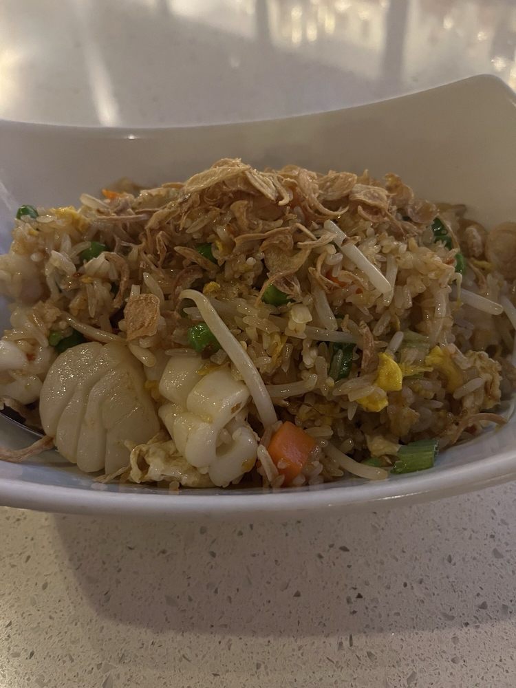 Spicy Seafood Fried Rice