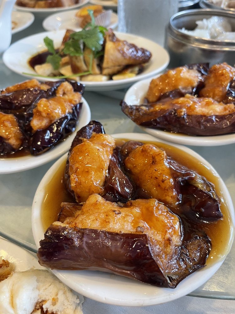 Shrimp Stuffed Eggplant