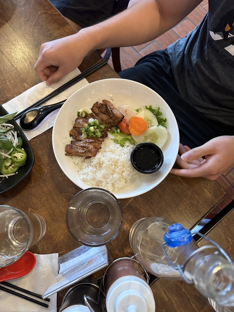 Grilled Chicken on Rice - Cơm Gà Nướng