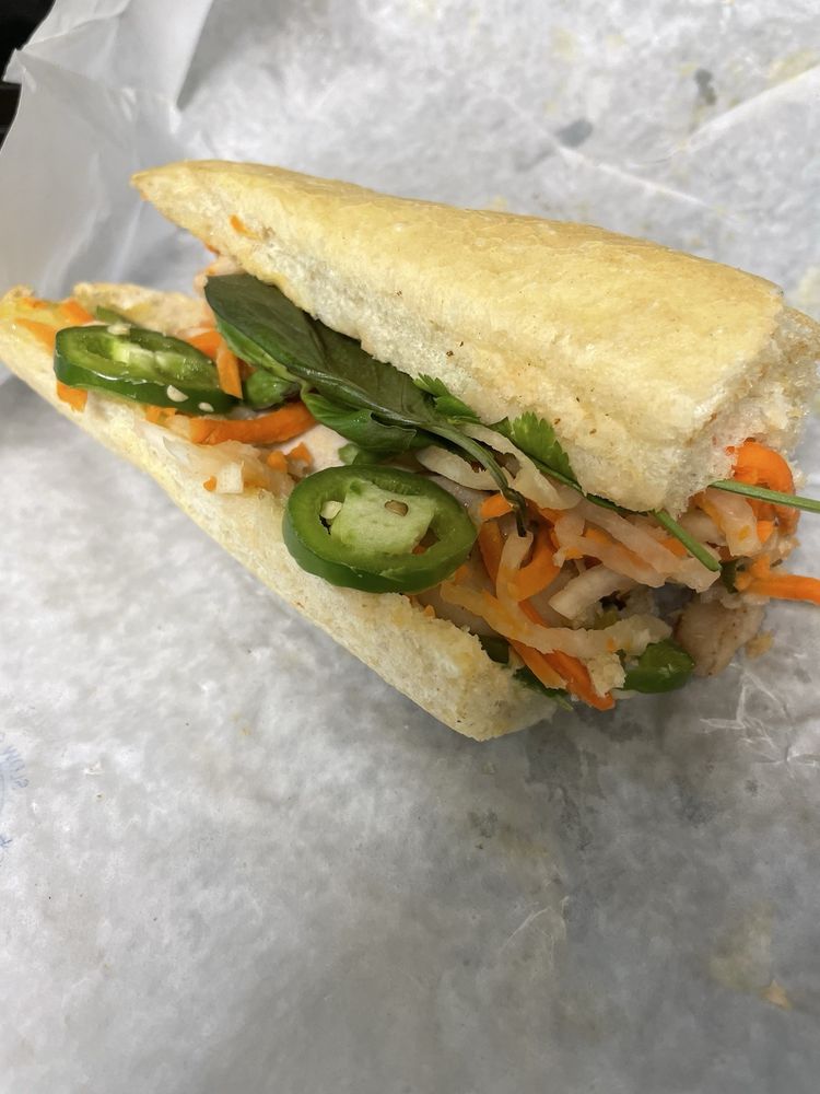 Lemon Chicken Banh Mi