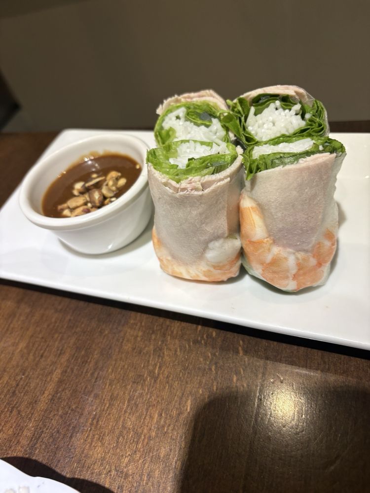 Rocket Shrimp Rolls