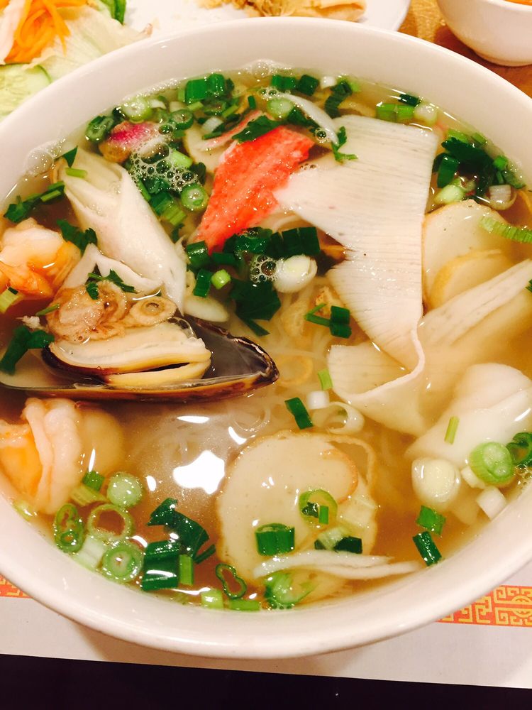 Seafood Noodle Soup