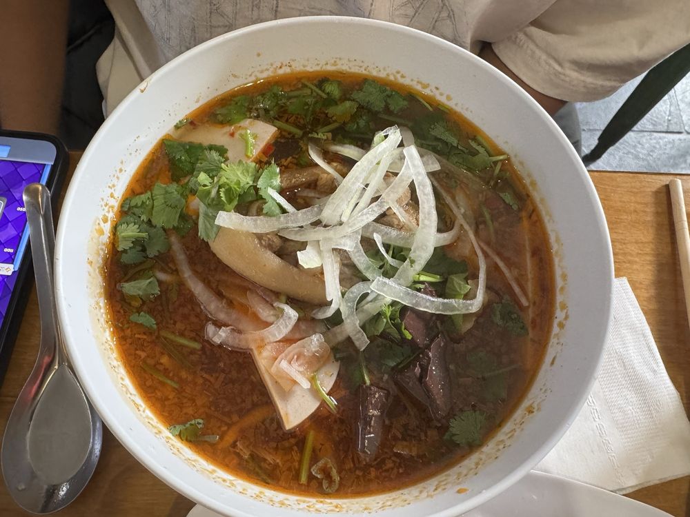 Minced Crab Noodle Soup