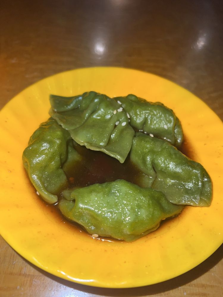 Chicken Spinach Dumplings