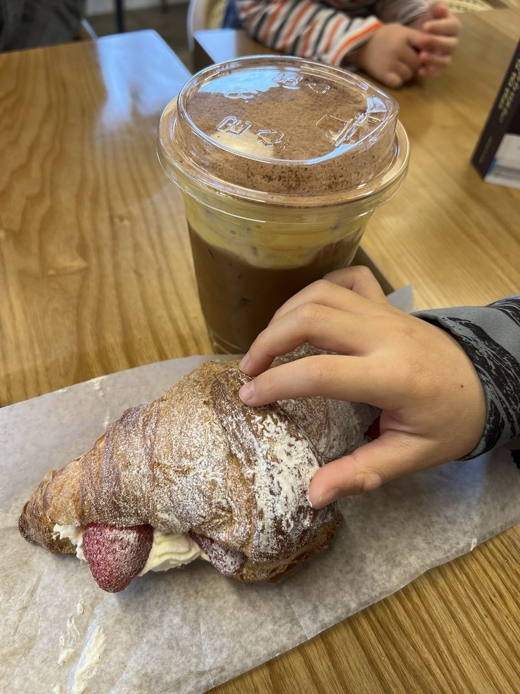 Strawberry Cream Croissant