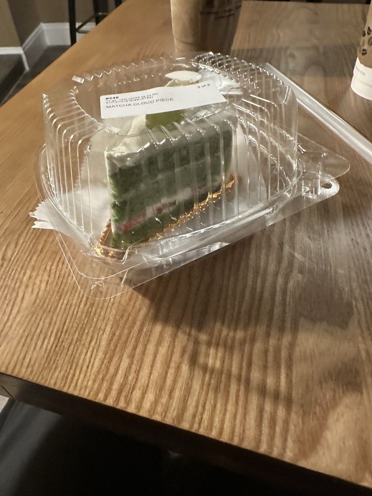 Matcha Cloud Piece Cake