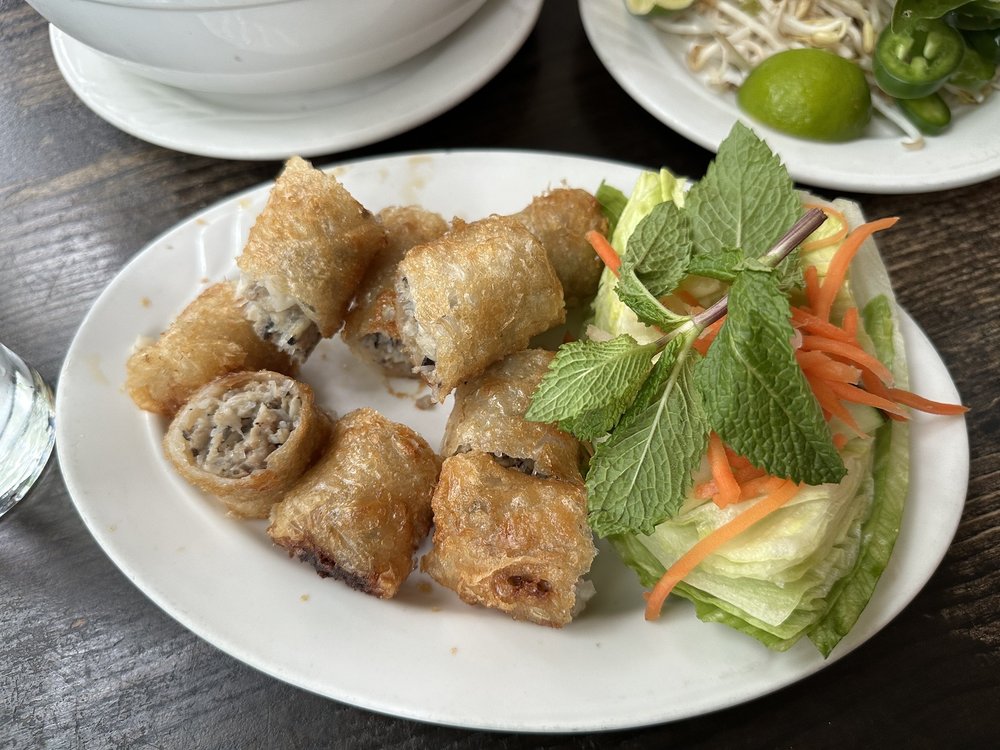Crispy Pork Spring Rolls