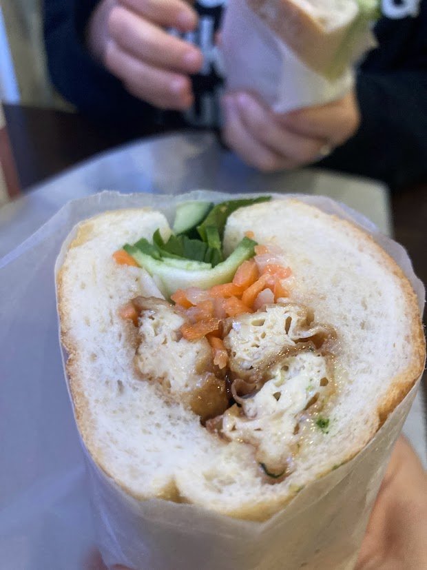 Tofu Banh Mi / Banh Mi Dau Hu