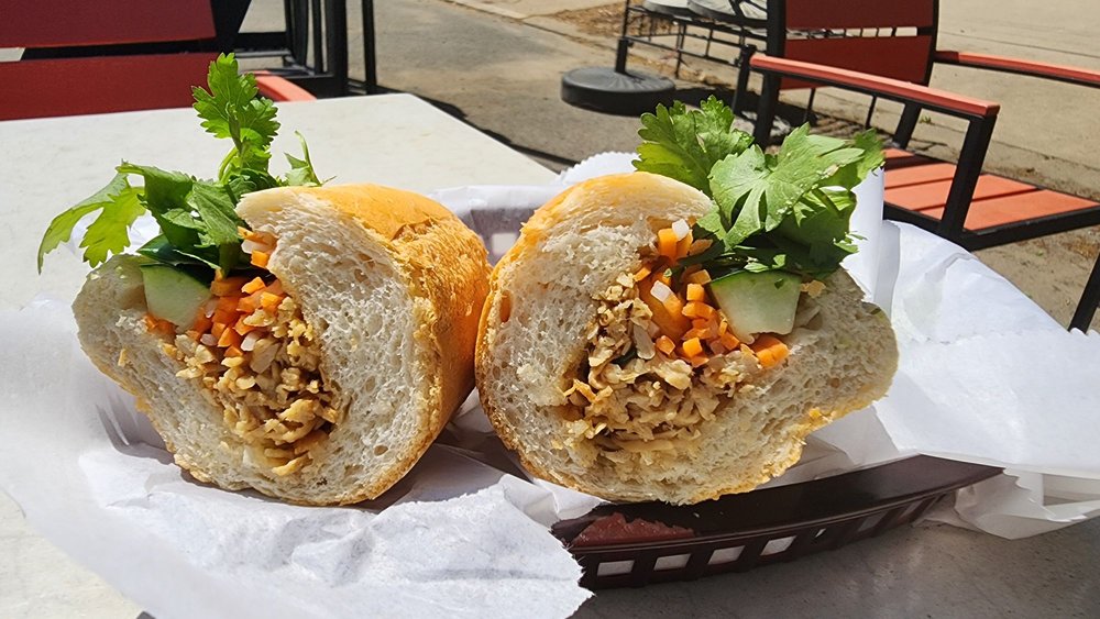 Chicken Banh Mi Sandwich