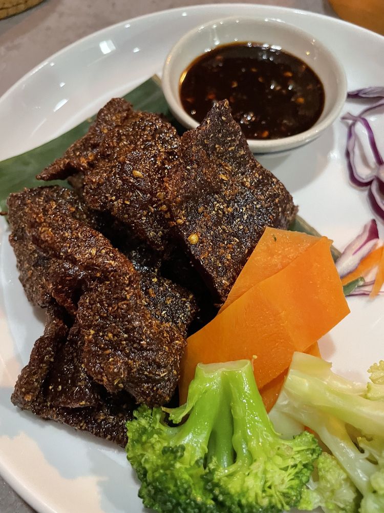 Homemade Lao Beef Jerky