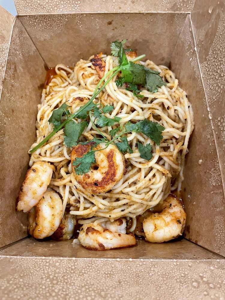 Cajun Noodle with Shrimp