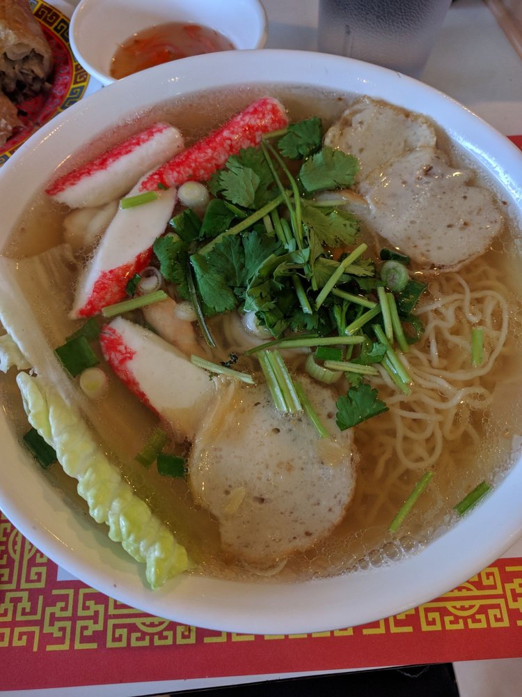 Seafood Noodle Soup