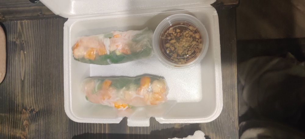 Fresh Spring Rolls Appetizer