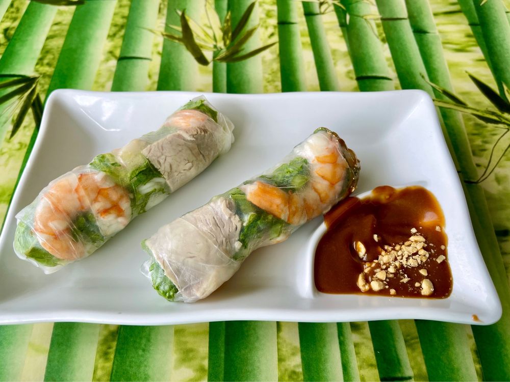 Fried Shrimp Rolls Appetizer