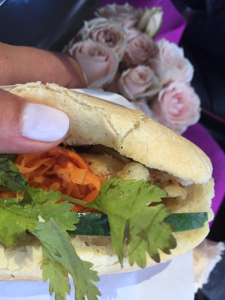 Lemongrass Tofu Sandwich