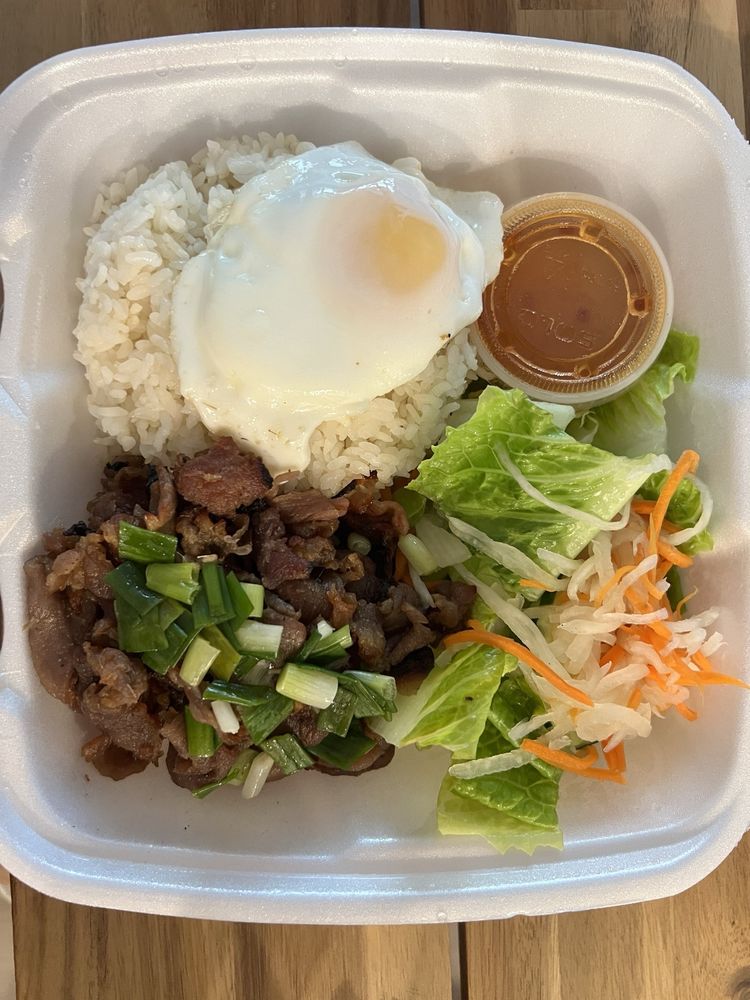 Grilled Pork Chop Rice Plate