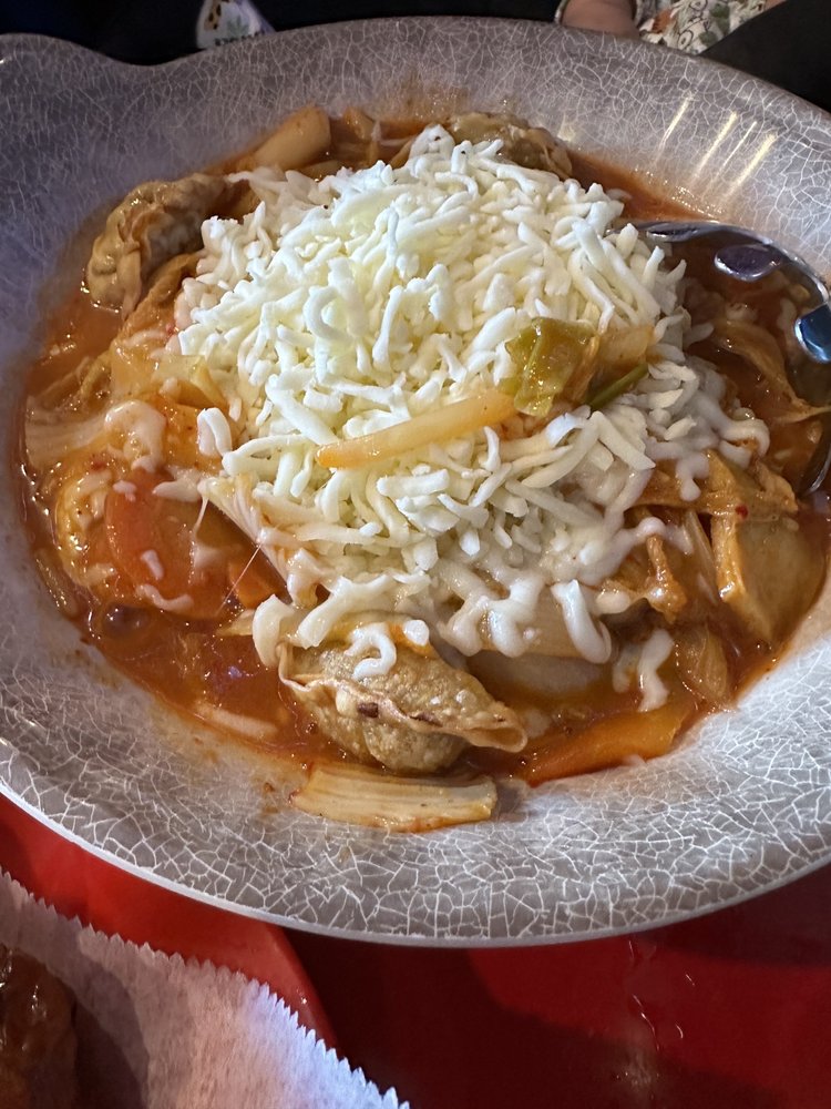 Cheese & Fried Dumpling Rice Cake