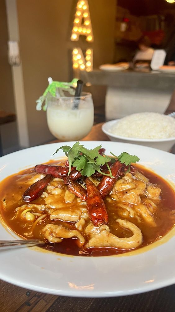 Green Peppercorn Hot Sauce Beef