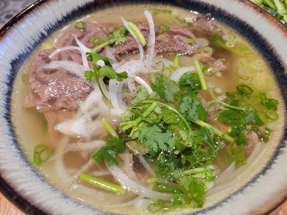 Sauted Rib-eye, Beef Shank Pho